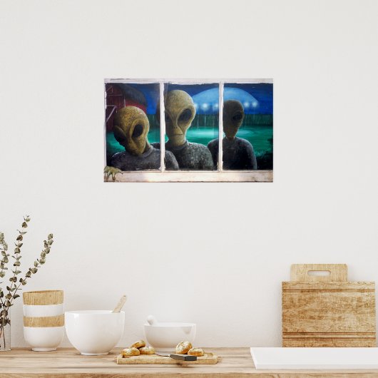 Barnyard Boogeymen Poster (Keuken)