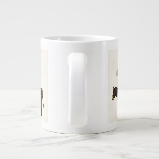 Barnyard Buds - Donkey, Goat, Dog, Cat Grote Koffiekop (Achterkant)