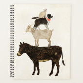 Barnyard Buds - Donkey, Goat, Dog, Cat Planner (Voorkant)