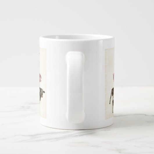 Barnyard Buds - Koe, Varkens, Schapen en Hen Grote Koffiekop (Achterkant)