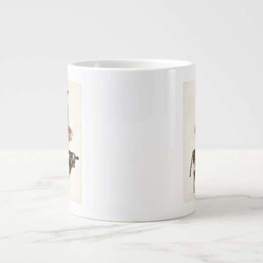 Barnyard Buds - Koe, Varkens, Schapen en Hen Grote Koffiekop (Voorkant)