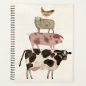Barnyard Buds - Koe, Varkens, Schapen en Hen Planner (Voorkant)