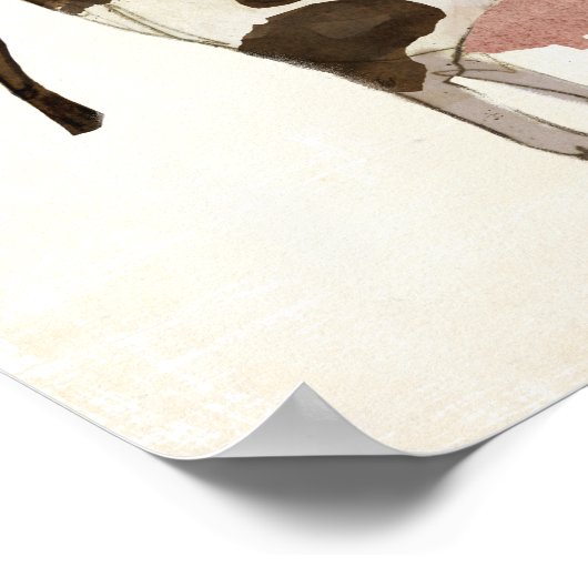 Barnyard Buds - Koe, Varkens, Schapen en Hen Poster (Hoek)