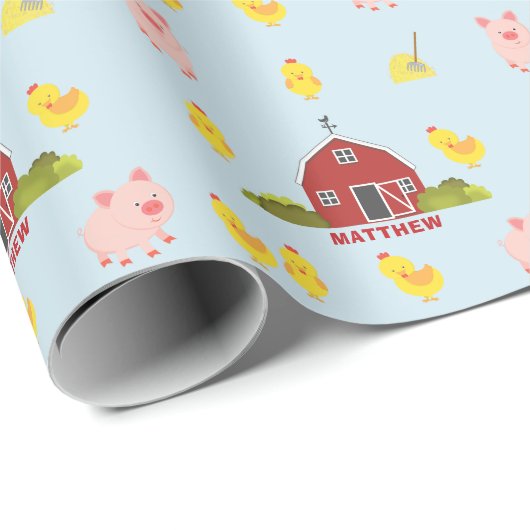 Barnyard Cadeaupapier (Rol Hoek)