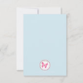 Barnyard dank je kaart (Achterkant)