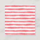 Barnyard Dieren Waterverf Boho Luier Ras Informatiekaartje (Achterkant)