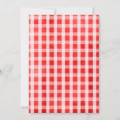 Barnyard Farm Animals Verjaardagsfeestuitnodiginge Kaart (Achterkant)