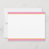 Barnyard Flat Dank je wel Notitiekaartje (Achterkant)