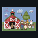 Barnyard Friends Invitation Kaart<br><div class="desc">Wat is er leuker dan een feest op een boerderij? Deze prachtige, kleurrijke uitnodiging brengt slechts een glimp van het plezier dat voor ons ligt. De kaart is eenvoudig aan te passen met uw tekst, lettertype, lettertypekleur en keuze uit zes papiertypen Niet precies wat je zoekt? Al onze producten kunnen...</div>