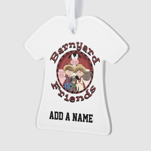 Barnyard Friends Ornament (voorkant)