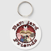 Barnyard Friends Tshirts en Gifts Sleutelhanger (Voorkant)