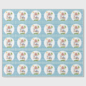 Barnyard Fun 1st Birthday Cadeaupapier (Vlak)