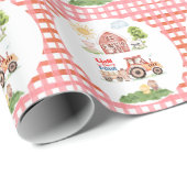 Barnyard Fun Any Age Birthday Cadeaupapier (Rol Hoek)