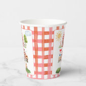 Barnyard Fun Any Age Birthday Papieren Bekers (Rechts)