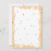 Barnyard Fun Farm Animals Verjaardag Uitnodiging (Achterkant)