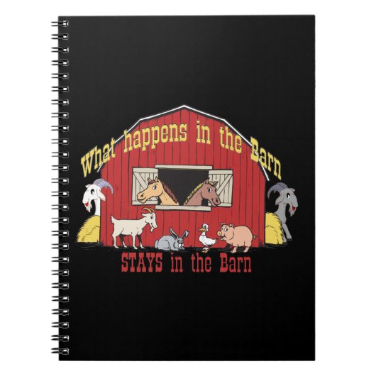 Barnyard Goat Notitieboek (Voorkant)