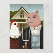 Barnyard Gothic Briefkaart (Voorkant)