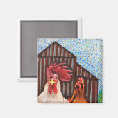 Barnyard Gothic Magneet (Voorkant / Achterkant)