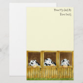 Barnyard Grapevine Stationery Briefpapier (Voorkant / Achterkant)
