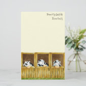 Barnyard Grapevine Stationery Briefpapier (Staand voorkant)