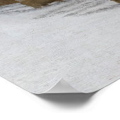 Barnyard in Winter Poster (Hoek)