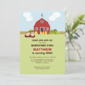 Barnyard Kaart (Staand voorkant)