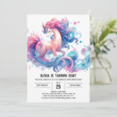 Barnyard Kinder Paard Verjaardag Kaart (Staand voorkant)