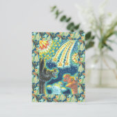 BARNYARD LANDBOUWDIEREN OP VIERDE JULI Funny Cute Feestdagenkaart (Staand voorkant)