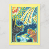 BARNYARD LANDBOUWDIEREN OP VIERDE JULI Funny Cute Feestdagenkaart (Voorkant)