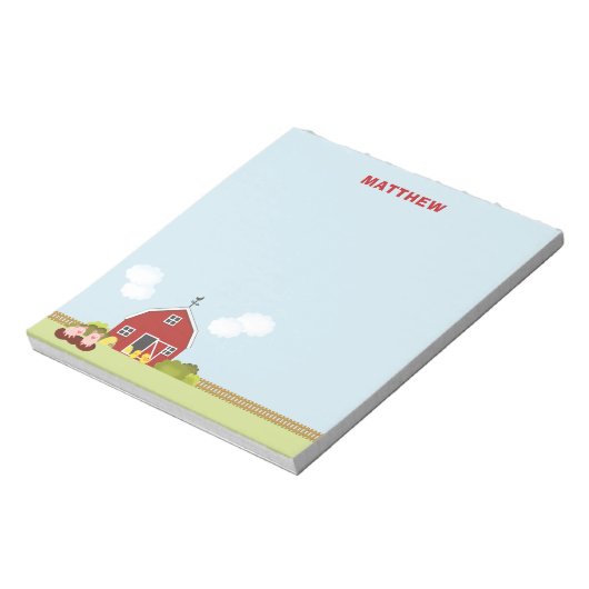 Barnyard Notitieblok (Linkerzijde)