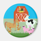 Barnyard Party Magneet (Voorkant)