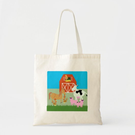Barnyard Party Tote Bag (Voorkant)