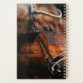 Barnyard Style Planner Met Paard en Schuur (Achterkant)