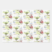 Barnyard Toile Inpakpapier Vel (Voorkant 3)