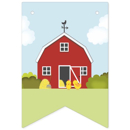 Barnyard Vlaggetjes (Eerste vlag)