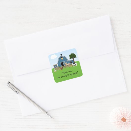 Barnyard Vrienden Sticker (Envelop)