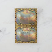 Barok Barnetcue Formeel Dank u wel Bedankkaart (Binnen)