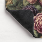 Barok Battles & Blooms – Gotische Bloemen Ontwerp Muismat (Hoek)