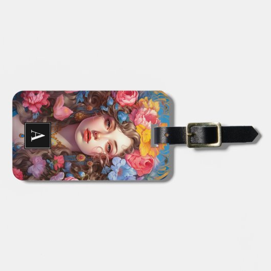 Barok Beauty Vrouw Bagagelabels (Voorkant horizontaal)