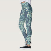 Barok Bloemen  behang Leggings (Links)