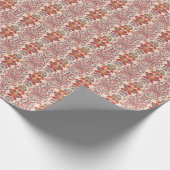 Barok Bloemen  behangontwerp Cadeaupapier (Hoek)