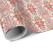 Barok Bloemen  behangontwerp Cadeaupapier (Rol Hoek)