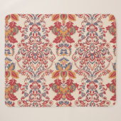 Barok Bloemen  behangontwerp Sherpa Deken (Voorkant (horizontaal))