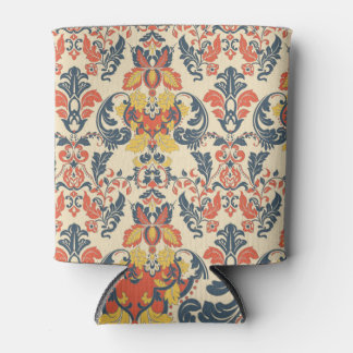 Barok Bloemen:  klassiek behang. Blikjeskoeler