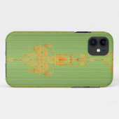 Barok bloempatroon met rand V2020 Case-Mate iPhone Case (Achterkant (horizontaal))