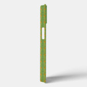 Barok bloempatroon met rand V2020 Case-Mate iPhone Case (Achterkant / Rechts)