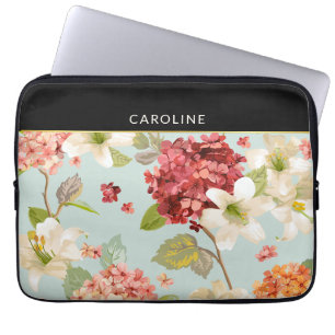 Barok bloemrijke gratie trendy stijlvol laptop sleeve