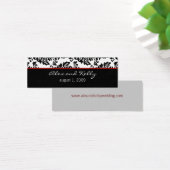 Barok Damask Trouwwebsite Visitekaartje (Bureau)