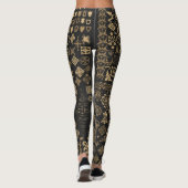 Barok elementen: mega set patroon. leggings (Achterkant)