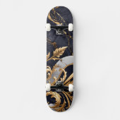 Barok geïnspireerd luxe skateboard (Voorkant)